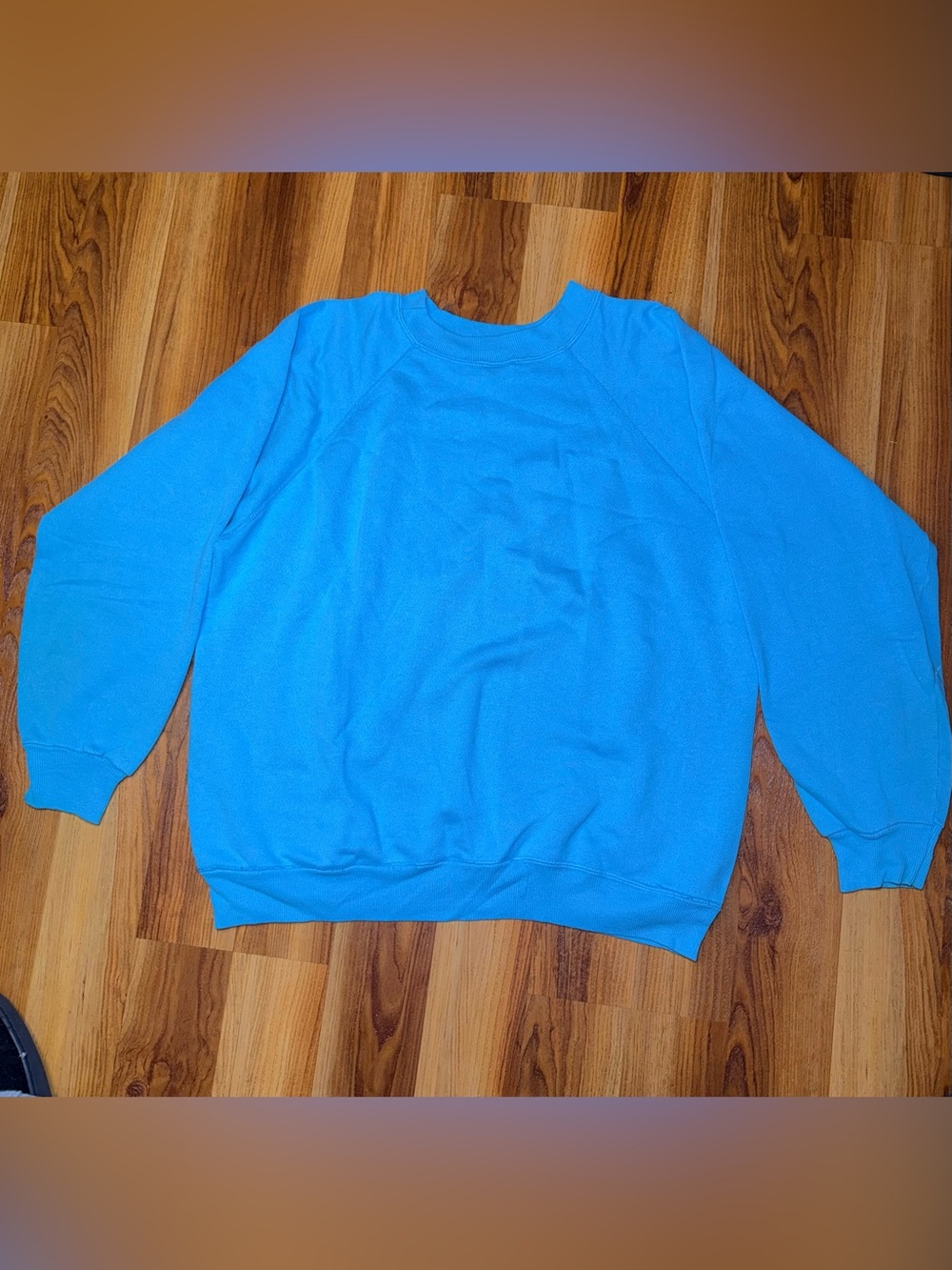 Men's Crewneck Sweatshirt - Bright Blue
